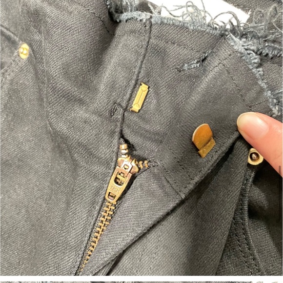 Frame Slit bottom frayed jeans - Picture 6 of 9